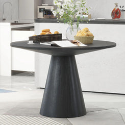 Simple and Elegant Retro Round Dining Table