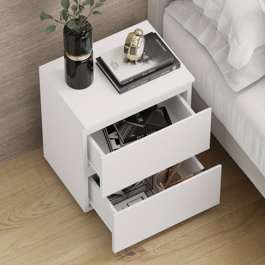 Drawer Modern Nightstand Chest.