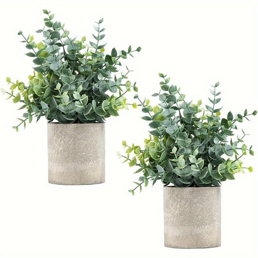 Artificial Eucalyptus Potted Plants