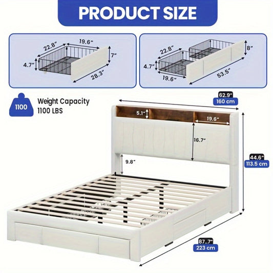 Deluxe Queen Bed Frame