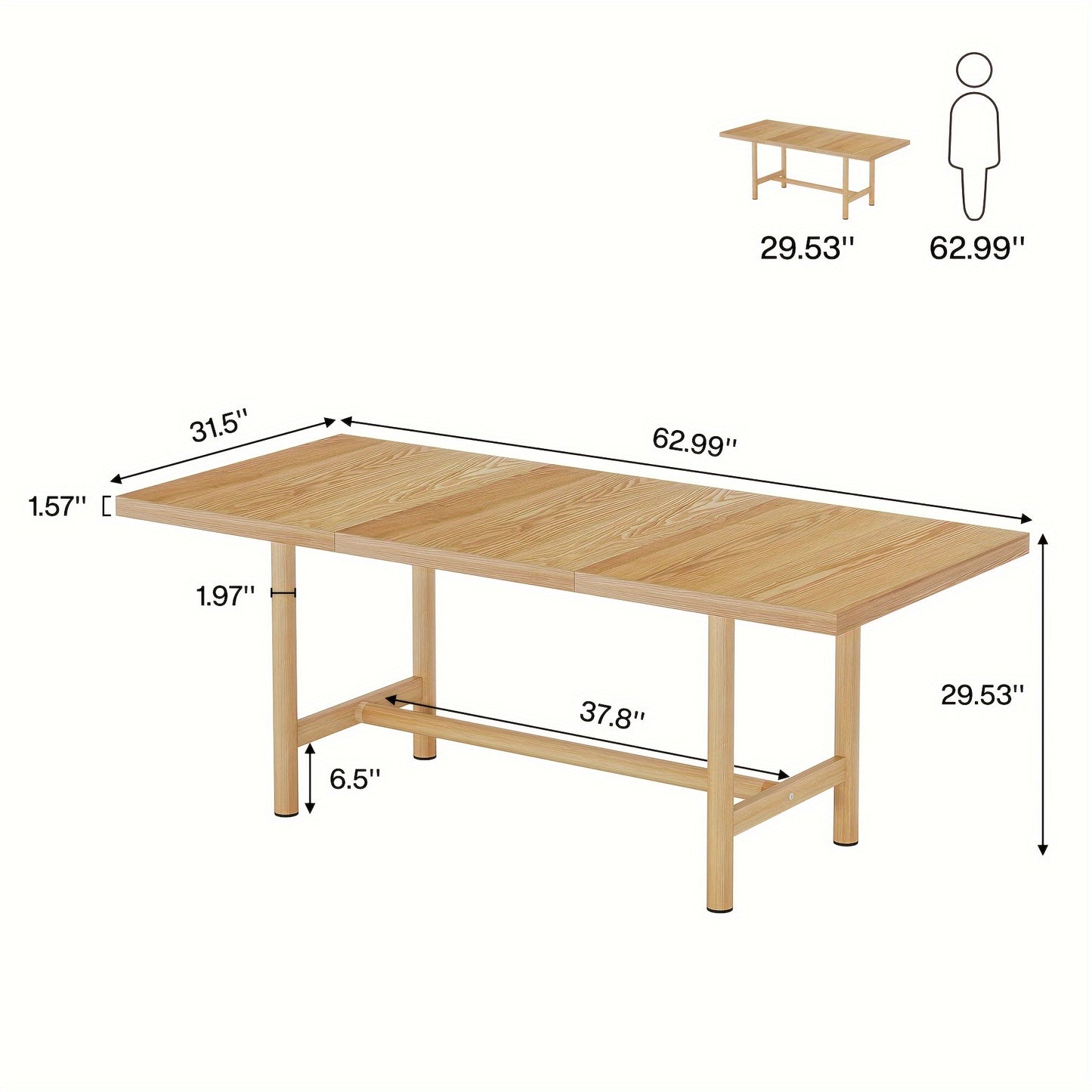 Modern Kitchen Table Wood