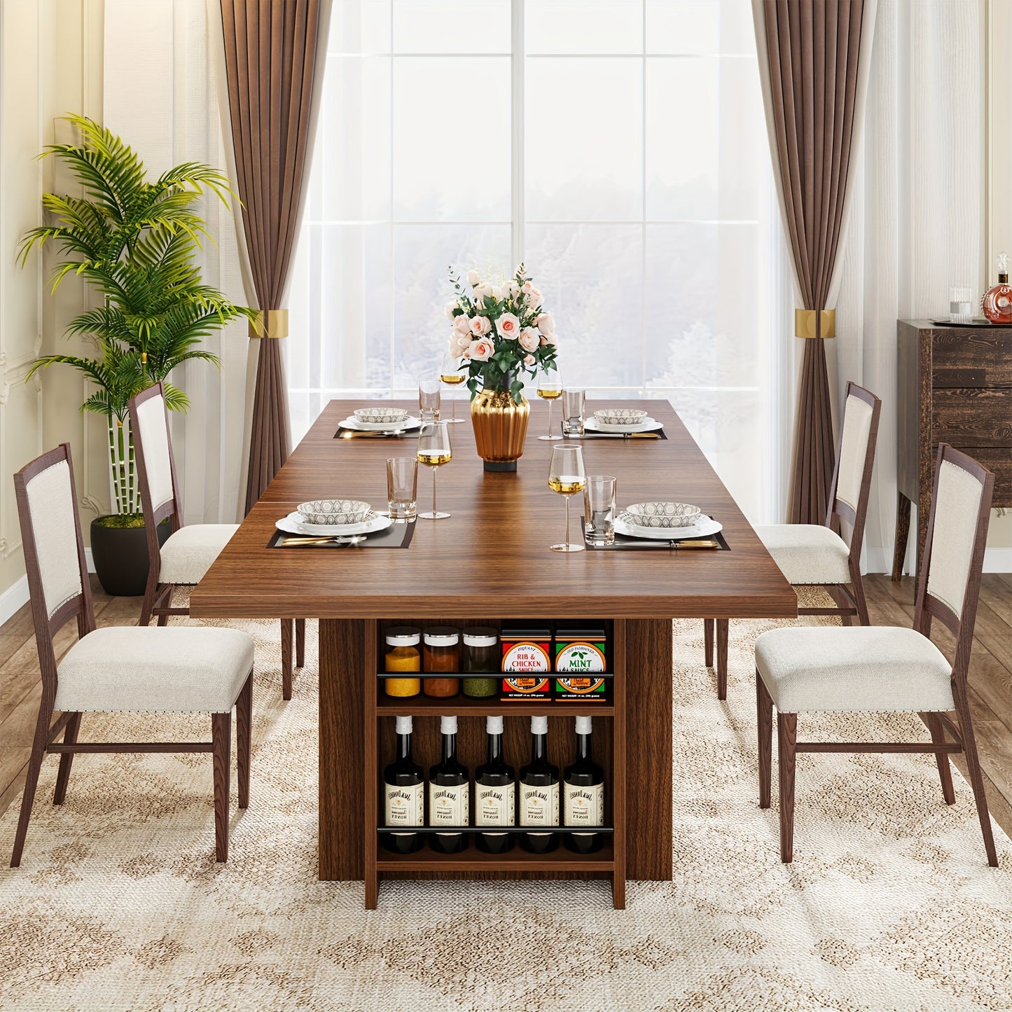 Rectangular Farmhouse Dining