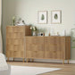 6-Drawer Modern Wooden Double Chest